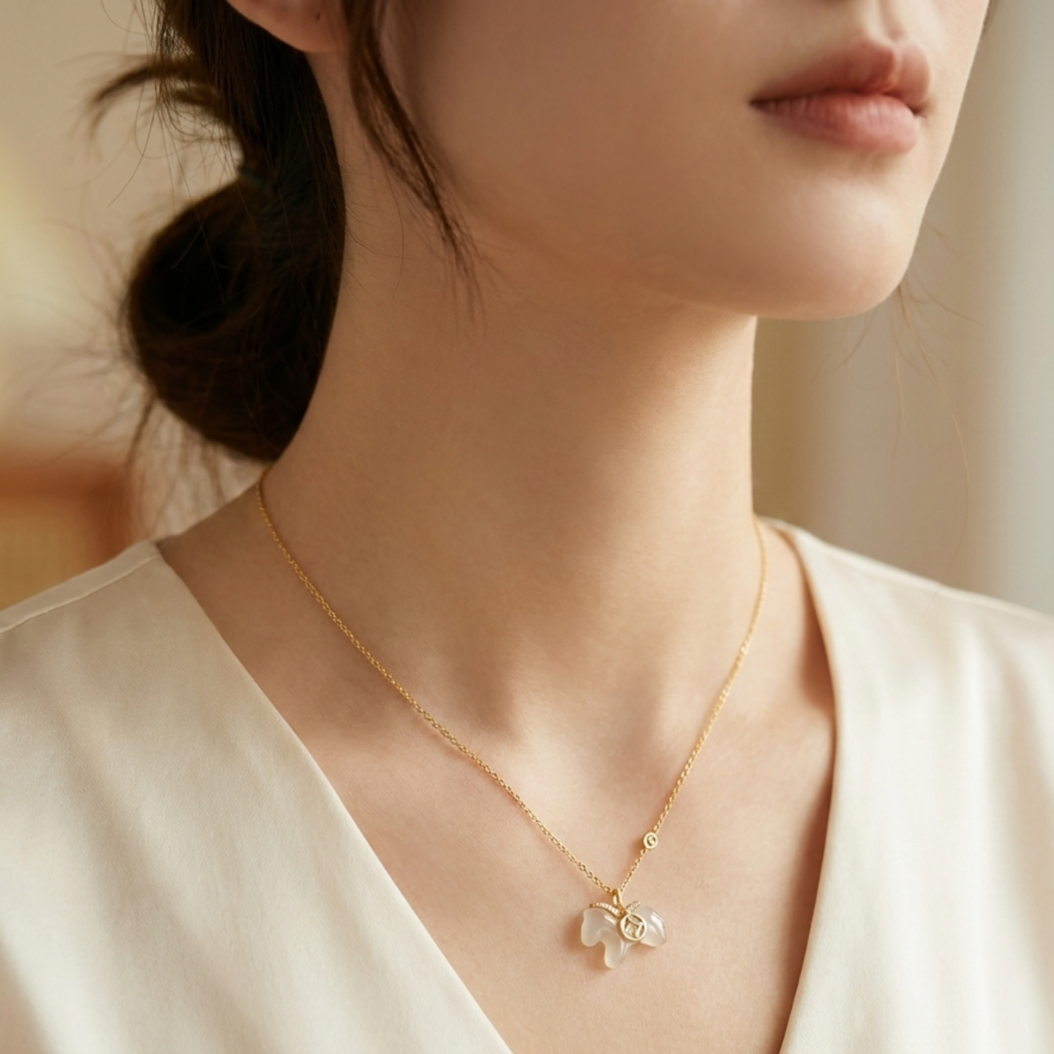 Jade Pegasus Pendant