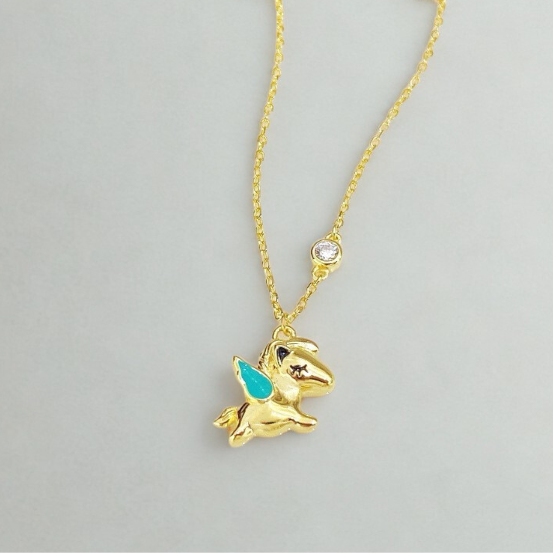 Eastern Wings Pegasus Necklace