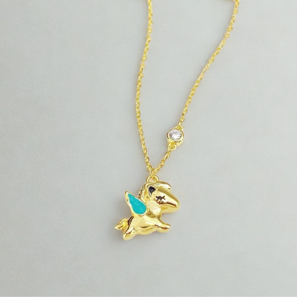 Eastern Wings Pegasus Necklace