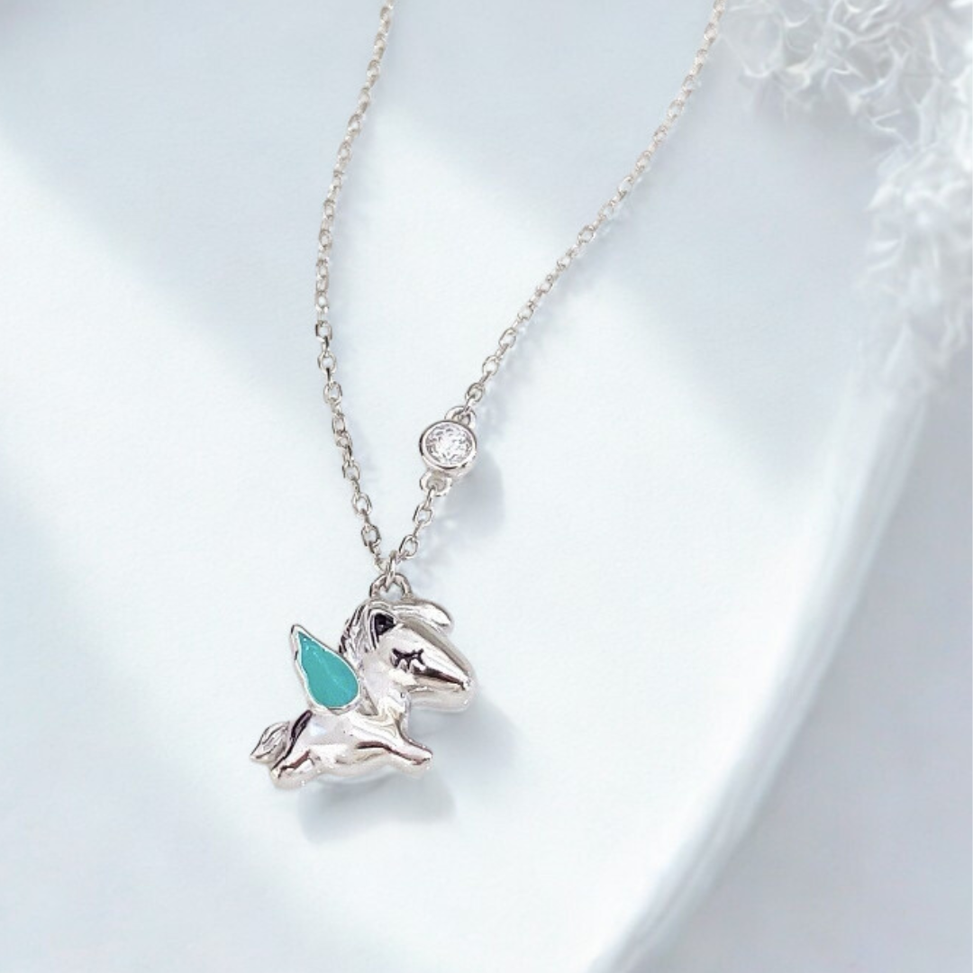 Eastern Wings Pegasus Necklace
