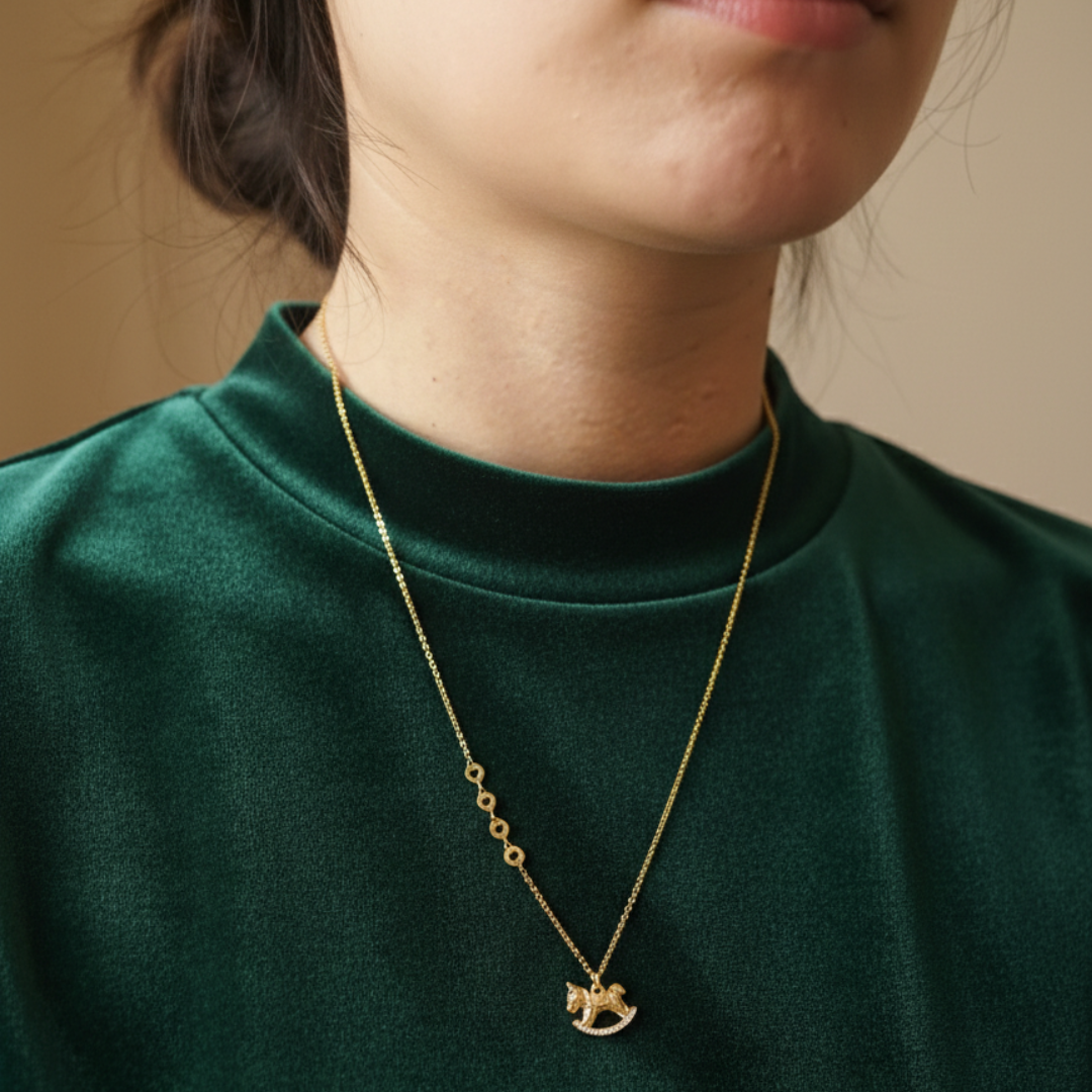 Prosperity Horse Necklace