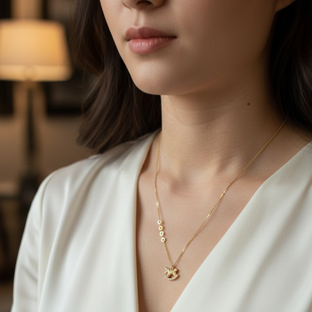 Prosperity Horse Necklace