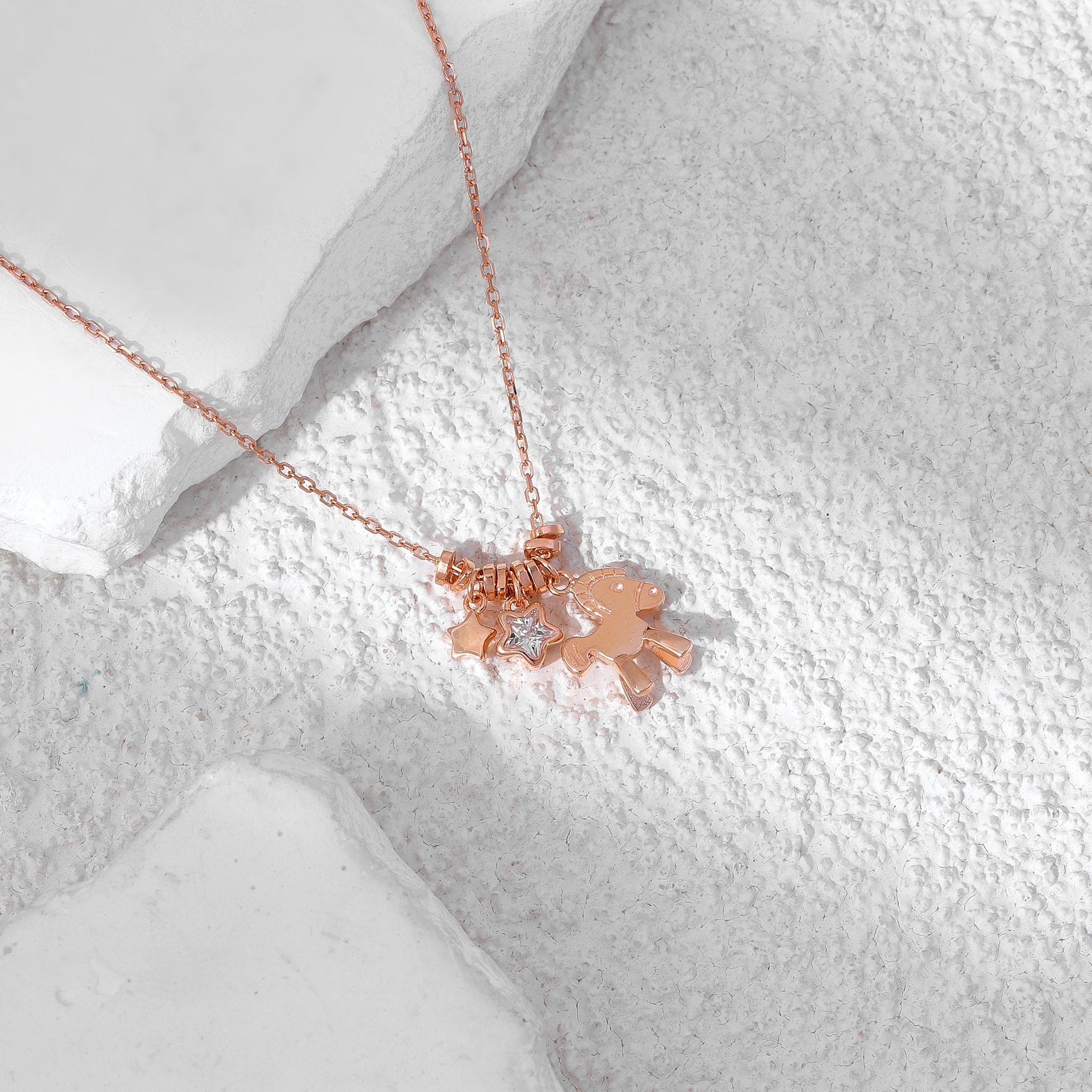 Horse Charm Necklace