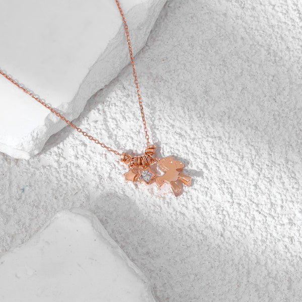 Horse Charm Necklace