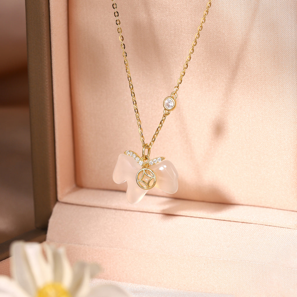 Jade Pegasus Pendant