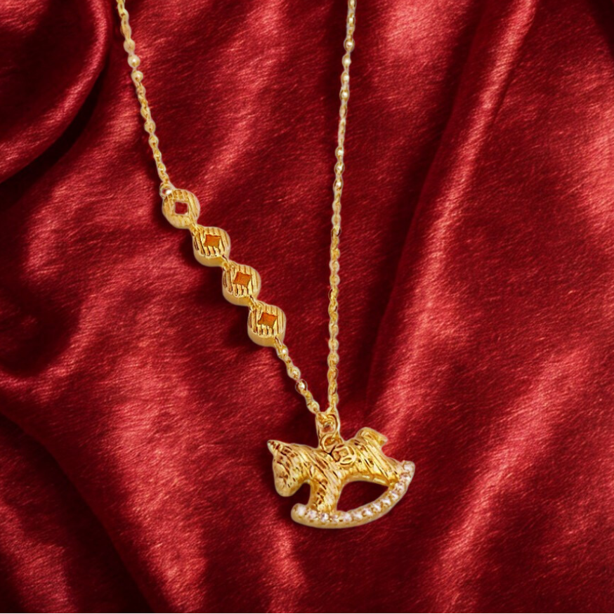 Prosperity Horse Necklace