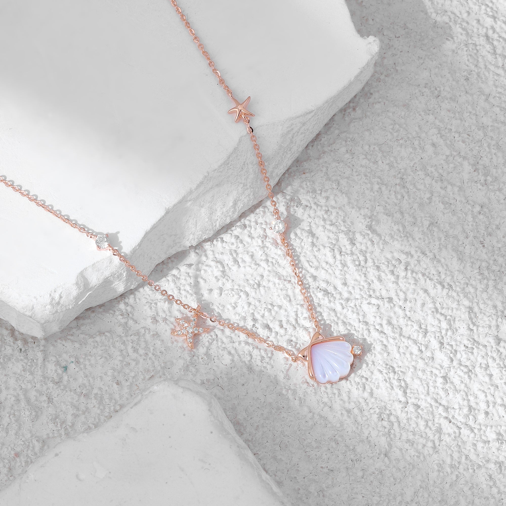 Shell and Starfish Necklace