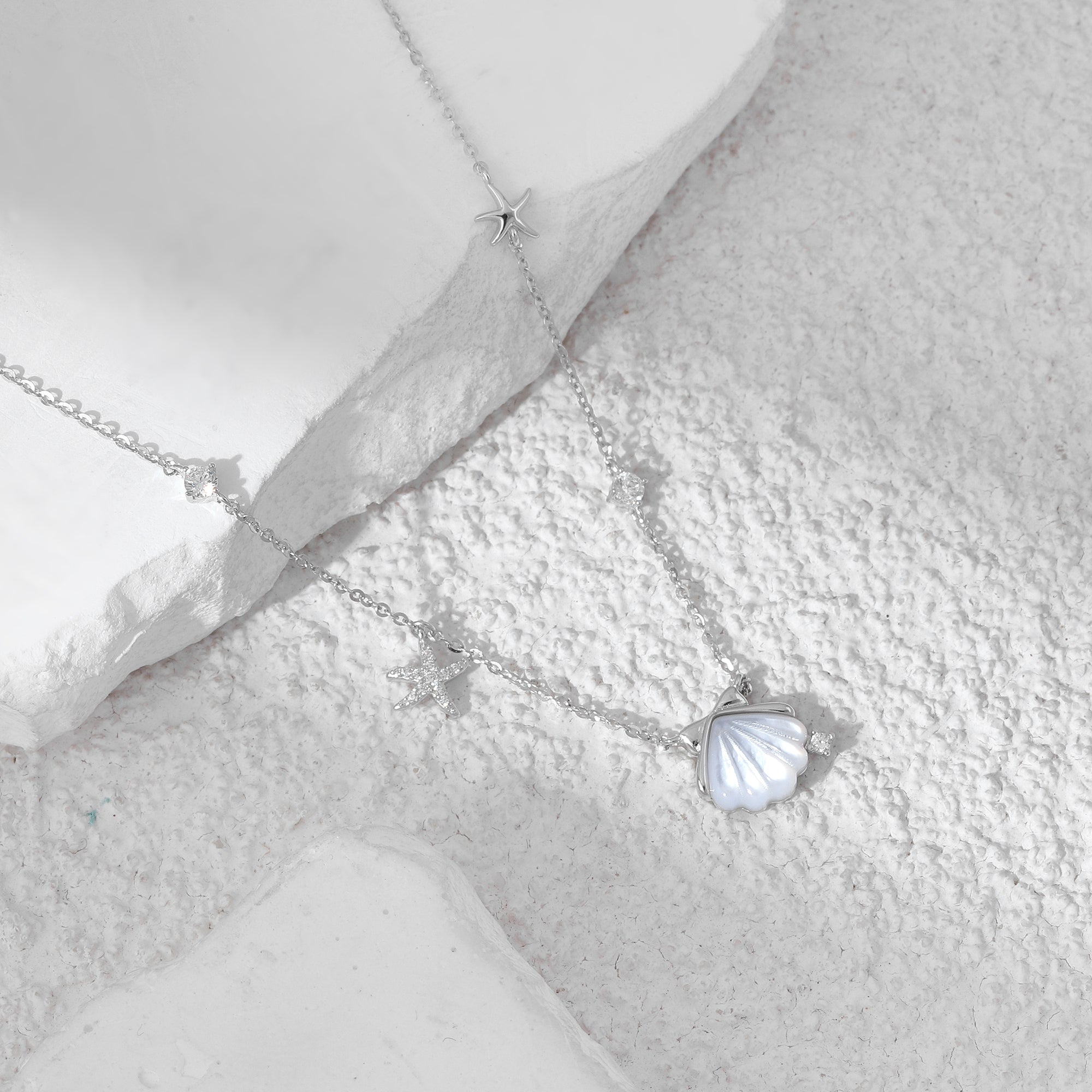 Shell and Starfish Necklace